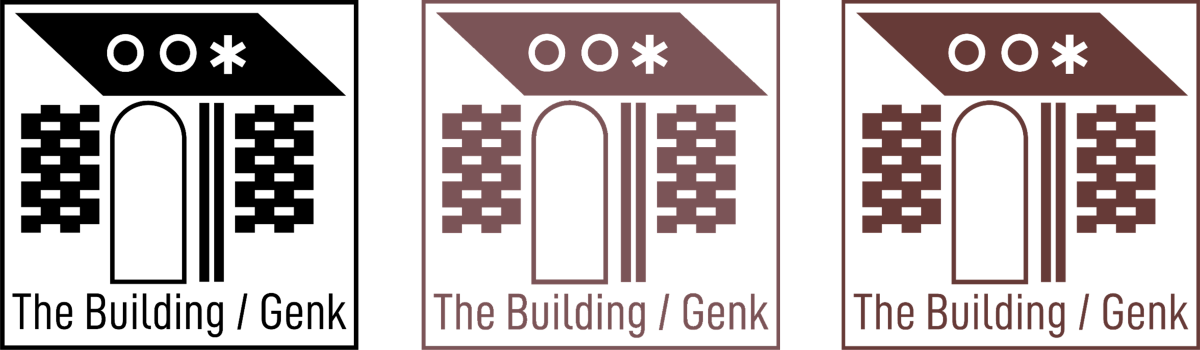 The Building / Genk logos (Kamil Bouzoubaa-Grivel)